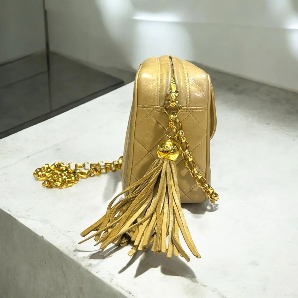 1991'-94' Vintage CHANEL Bijoux Tassel Bag
